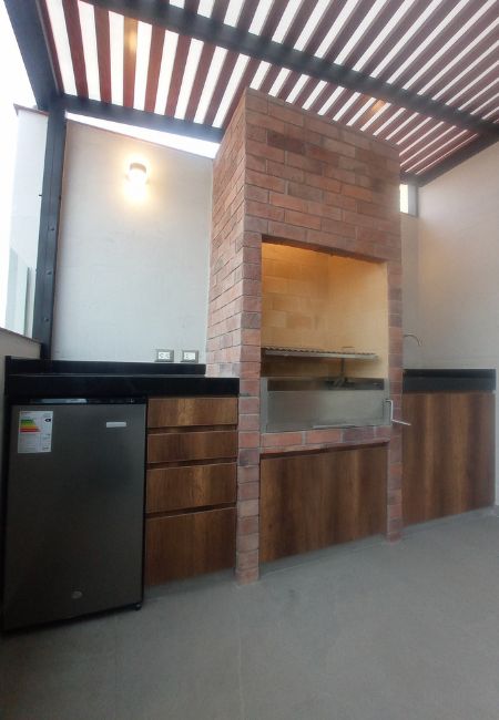 Ladrillo en campana de parrilla 